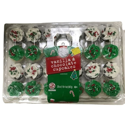 Original Two-bite Vanilla & Chocolate Cupcakes, 20 oz - ShelHealth.Com