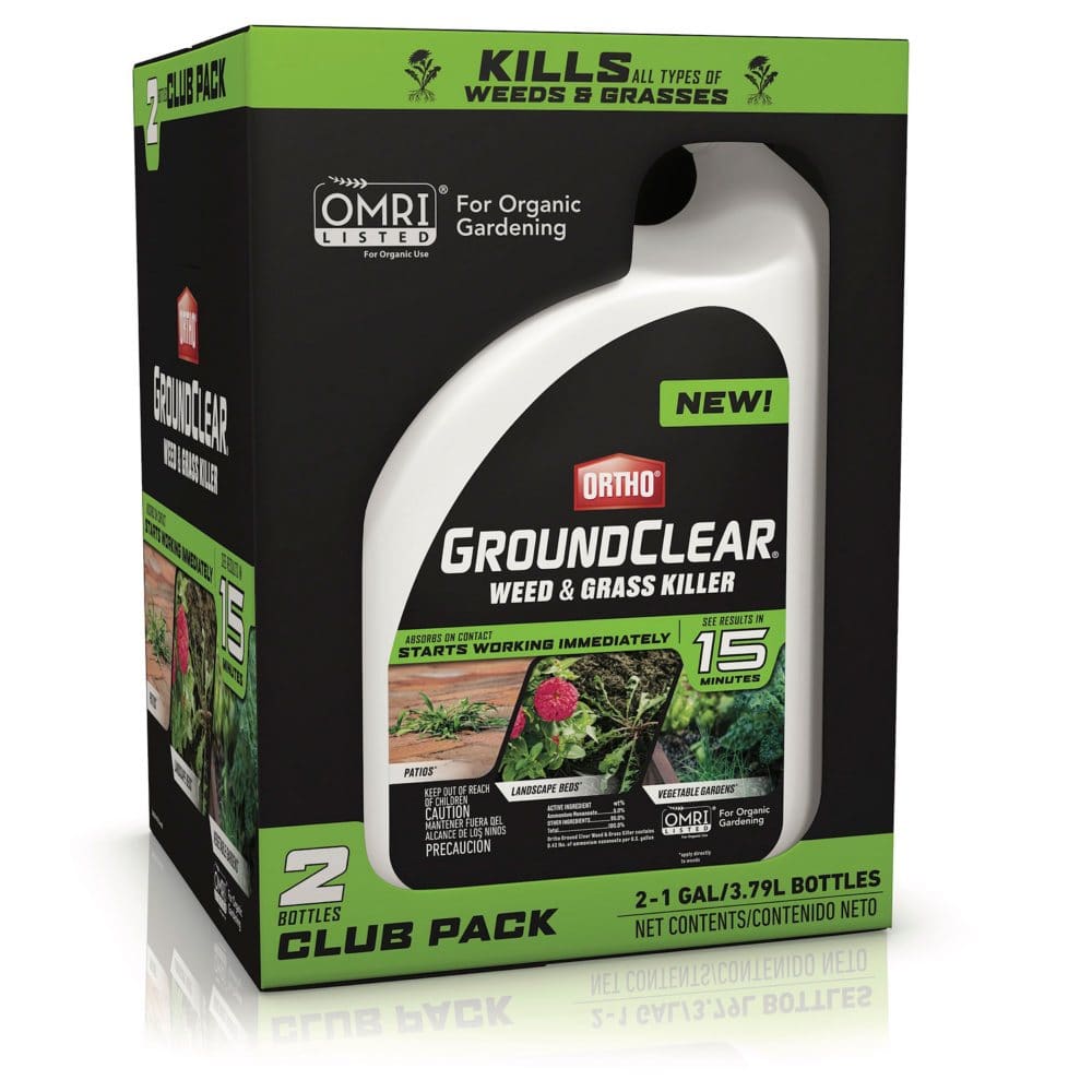 Ortho Groundclear Weed & Grass Killer Ready-to-Use 1 gal. 2-Pack - Landscaping - Ortho