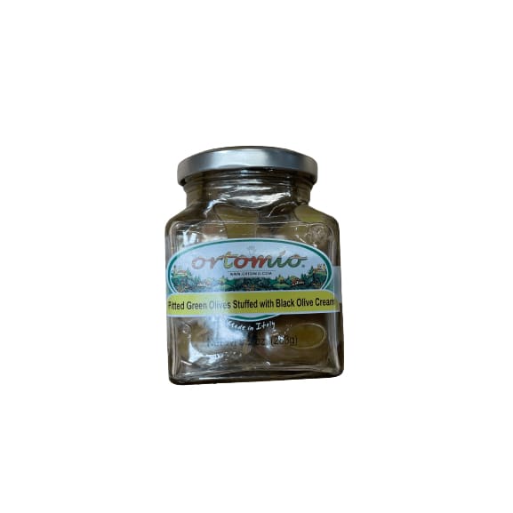 Ortomio Ortomio Stuffed Olives with Black Olive Cream, 9.9 oz.