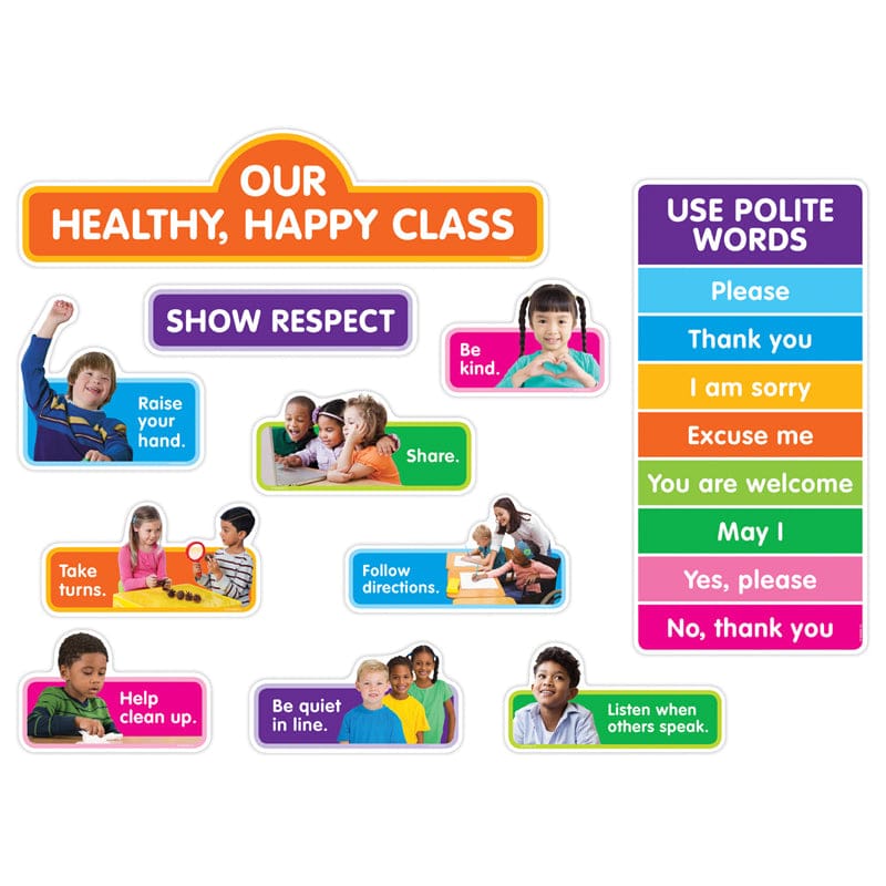 Our Healthy Happy Class Bb St (Pack of 3) - Motivational - Scholastic Teaching Resources