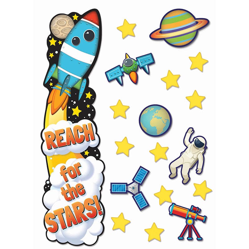 Outer Space Door Decor Kit (Pack of 6) - Science - Eureka
