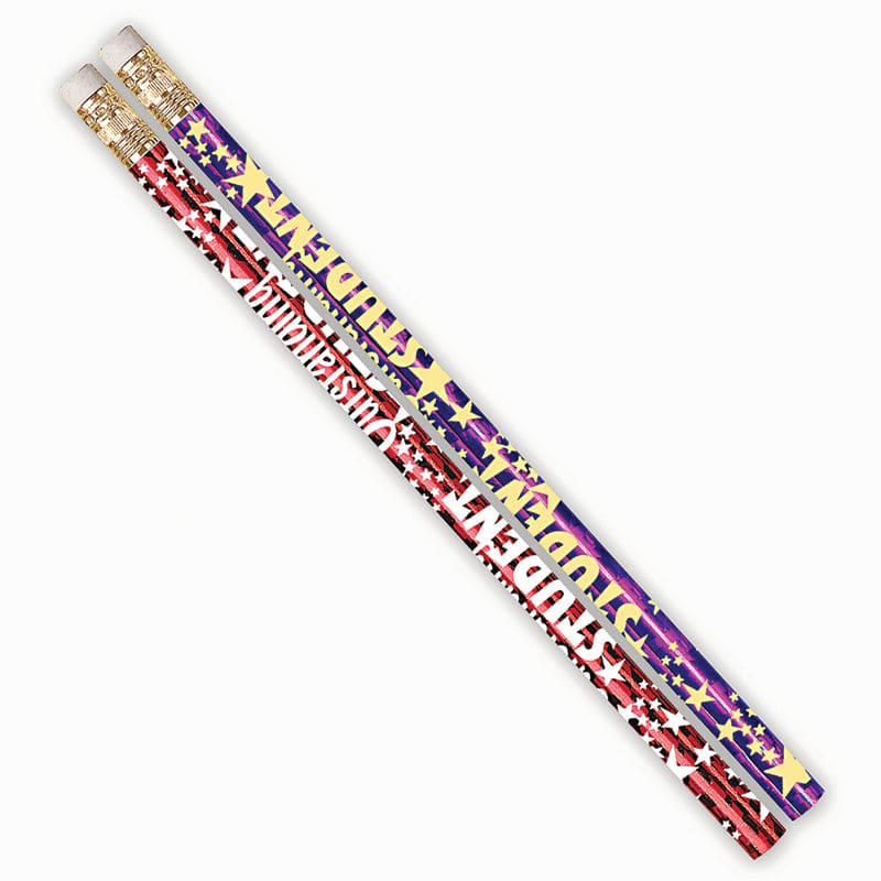 Outstanding Student Pencil Assortment Pack Of 12 (Pack of 12) - Pencils & Accessories - Musgrave Pencil Co Inc