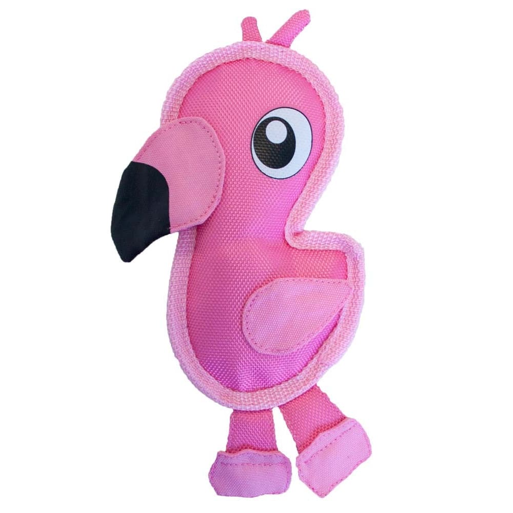 Outward Hound Invincibles Dog Toy Fire Biterz Flamingo Small - Pet Supplies - Outward Hound