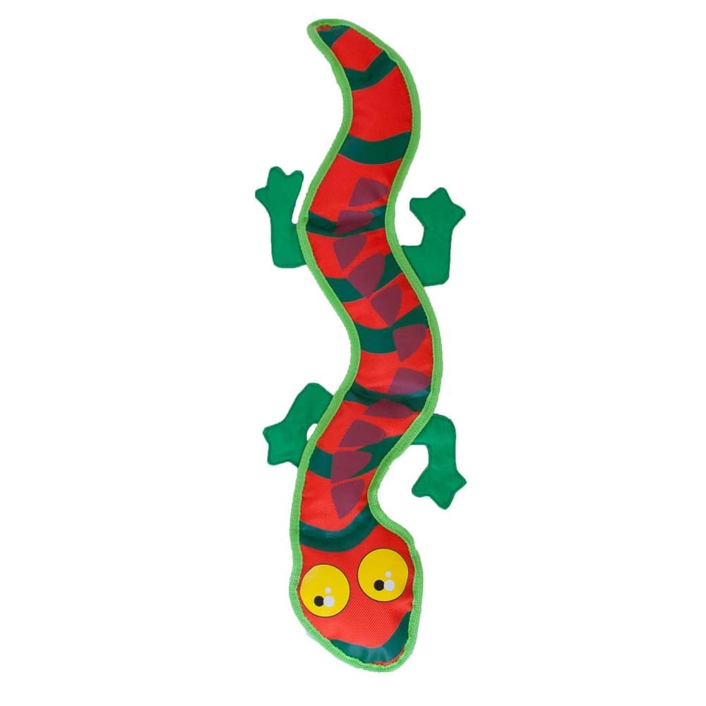 Outward Hound Invincibles Dog Toy Fire Biterz Lizard Multi-Color Extra-Large - Pet Supplies - Outward Hound