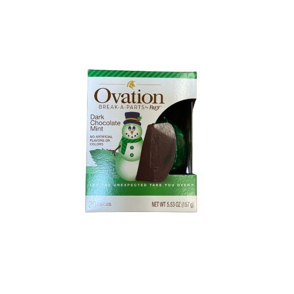 Ovation Break-a-Part Chocolate Multiple Choice Flavor 20 pieces 5.53 oz - Ovation