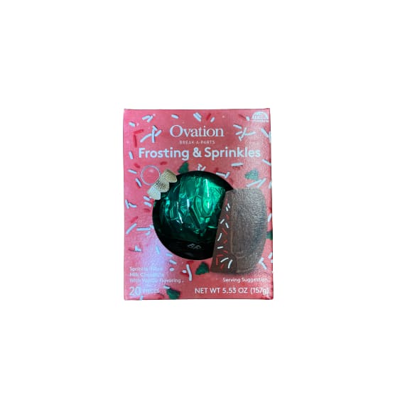 Ovation Break-a-Part Chocolate Multiple Choice Flavor 20 pieces 5.53 oz - Ovation