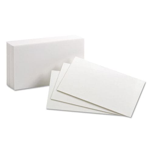 Oxford Ruled Index Cards 3 X 5 Canary 100/pack - School Supplies - Oxford™