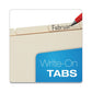 Oxford Write-on Tab Dividers 5-tab 11 X 8.5 Manila 20 Sets - School Supplies - Oxford™