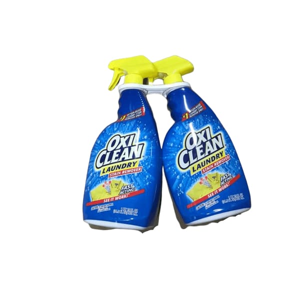 Oxi Clean Laundry Stain Remover, 2 pk./31 fl. oz. - ShelHealth.Com