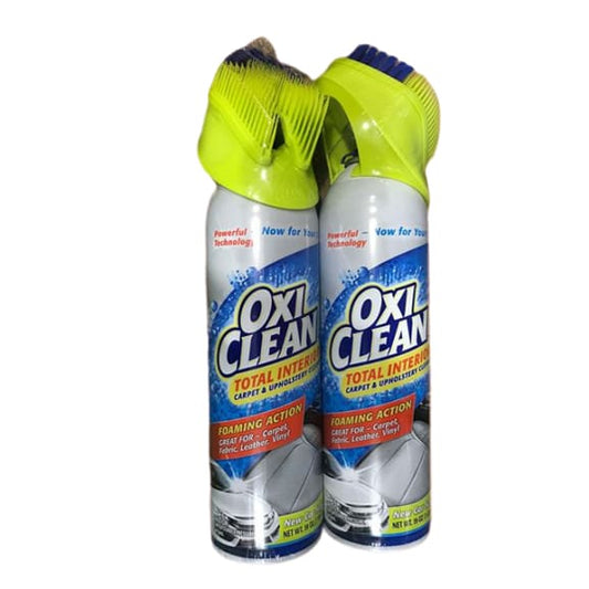 Oxi Clean Total Interior Carpet & Upholstery Cleaner, 2 Pack - ShelHealth.Com