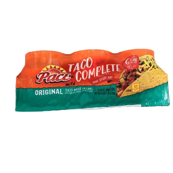 Pace Taco Complete Mild Original,13.5 oz. (Pack of 6) - ShelHealth.Com