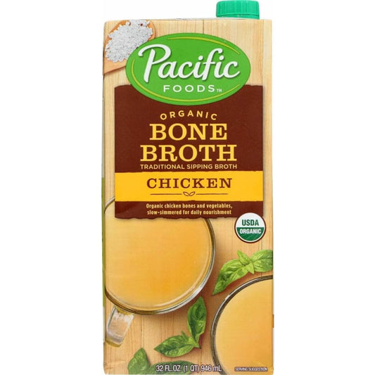PACIFIC FOODS Pacific Foods Bone Broth Sltd Chic Org, 32 Oz