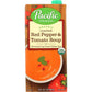 PACIFIC FOODS Pacific Foods Organic Roasted Red Pepper And Tomato Soup, 32 Oz