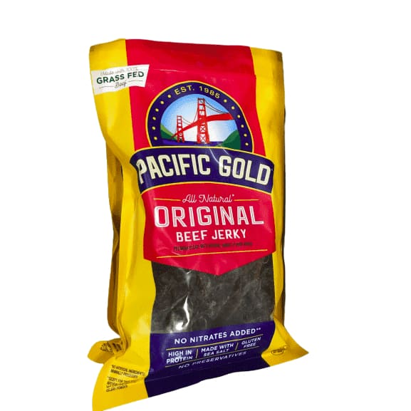 Pacific Gold Original Beef Jerky, 2x8oz Bags - ShelHealth.Com