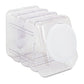 Pacon Interlocking Storage Container With Lid Clear Plastic - School Supplies - Pacon®