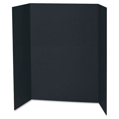 Pacon Spotlight Corrugated Presentation Display Boards 48 X 36 Black/kraft 24/carton - School Supplies - Pacon®