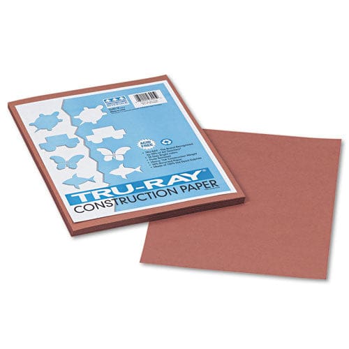 Pacon Tru-ray Construction Paper 76 Lb Text Weight 9 X 12 Warm Brown 50/pack - School Supplies - Pacon®