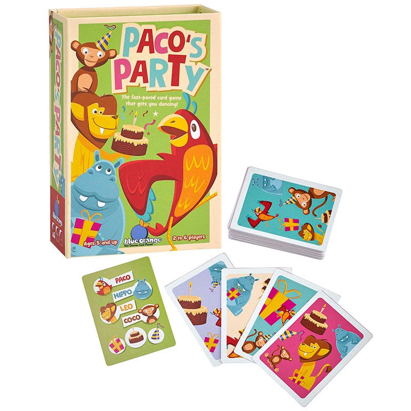 Pacos Party Game (Pack of 6) - Card Games - Blue Orange Usa