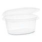 Pactiv Evergreen Earthchoice Recycled Pet Hinged Container 48 Oz 8.88 X 7.25 X 2.94 Clear Plastic 190/carton - Food Service - Pactiv