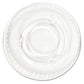 Pactiv Evergreen Plastic Portion Cup Lid Fits 0.5 Oz To 1 Oz Cups Clear 100/sleeve 25 Sleeves/carton - Food Service - Pactiv Evergreen