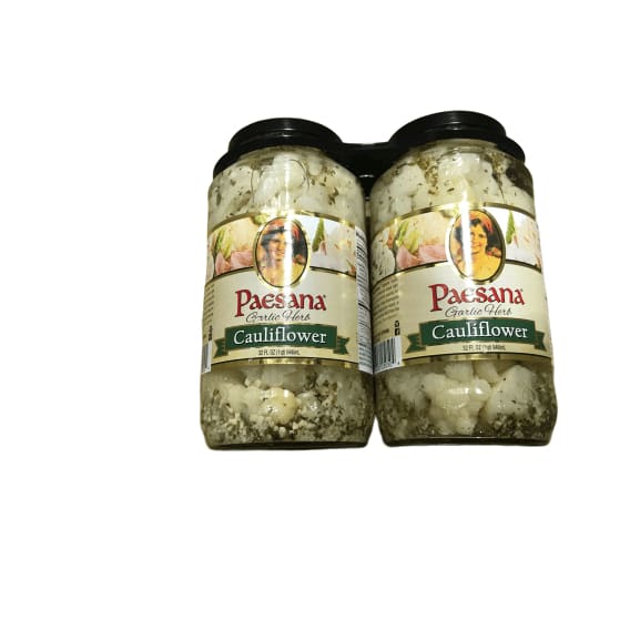 Paesana Pickled Garlic and Herb Cauliflower 2x 32 oz. - ShelHealth.Com