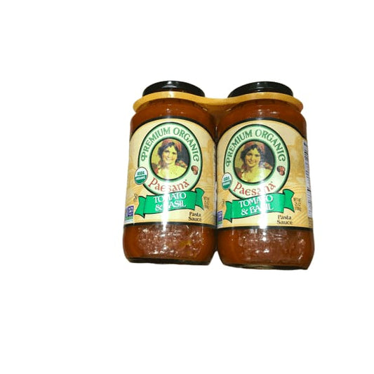 Paesana Sauce Tomato and Basil (2x25 oz. containers) - ShelHealth.Com
