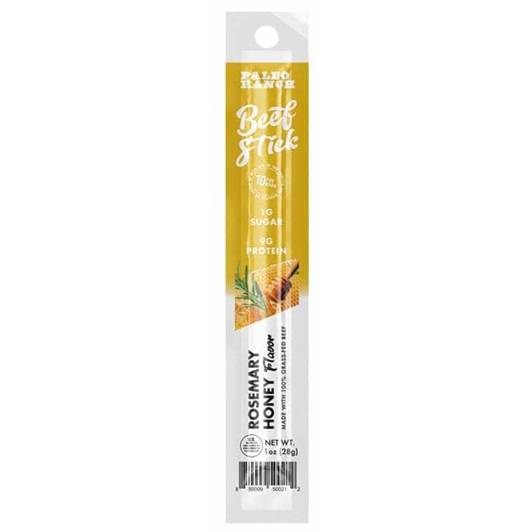PALEO RANCH Grocery > Pantry > Meat Poultry & Seafood PALEO RANCH Rosemary Honey Beef Sticks, 1 oz