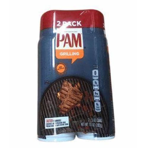 Pam Pam Grilling No-Stick Cooking Spray - 5 oz - 2 pk
