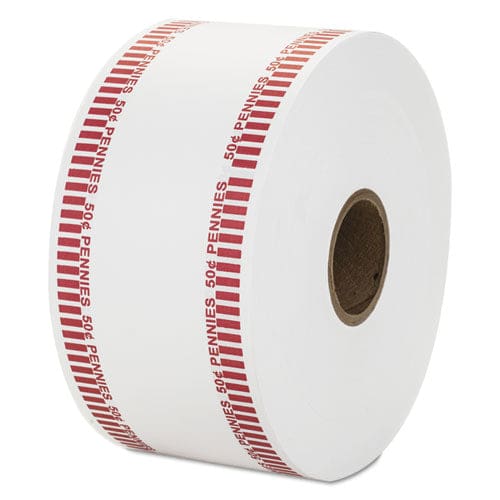Pap-R Products Automatic Coin Rolls Pennies $.50 1900 Wrappers/roll - Office - Pap-R Products
