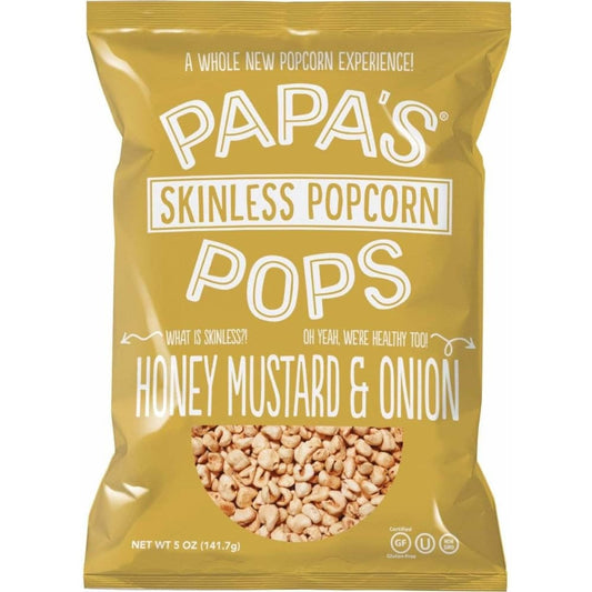 PAPAS POPS Papas Pops Popcorn Honey Mustard Onion, 5 Oz