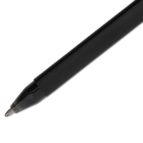 Paper Mate Comfortmate Ultra Ballpoint Pen Stick Medium 1 Mm Black Ink Black Barrel Dozen - School Supplies - Paper Mate®
