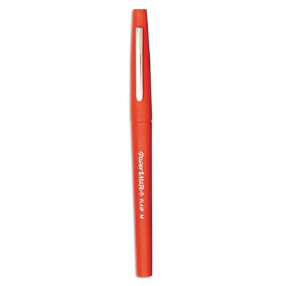 Paper Mate Point Guard Flair Felt Tip Porous Point Pen Stick Bold 1.4 Mm Red Ink Red Barrel 36/box - School Supplies - Paper Mate®