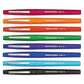 Paper Mate Point Guard Flair Felt Tip Porous Point Pen Stick Medium 0.7 Mm Green Ink Green Barrel Dozen - School Supplies - Paper Mate®