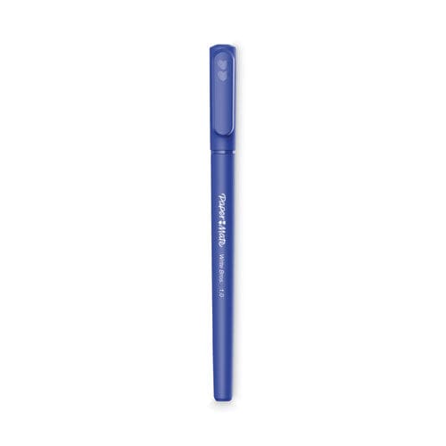 Paper Mate Write Bros. Ballpoint Pen Value Pack Stick Medium 1 Mm Blue Ink Blue Barrel 120/pack - School Supplies - Paper Mate®