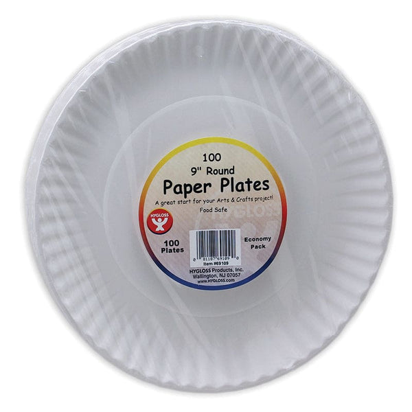 White Paper Plates - Economy 6 inch