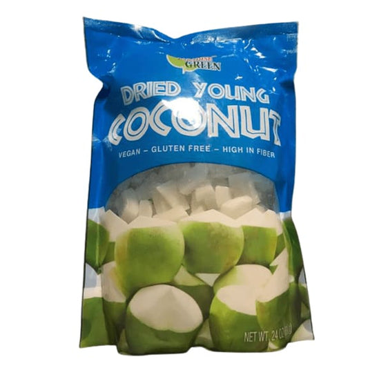 Paradise Green Dried Young Coconut, 24 oz - ShelHealth.Com