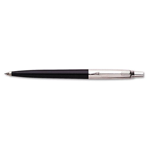 Parker Jotter Ballpoint Pen Retractable Medium 1 Mm Blue Ink Black/chrome Barrel - School Supplies - Parker®