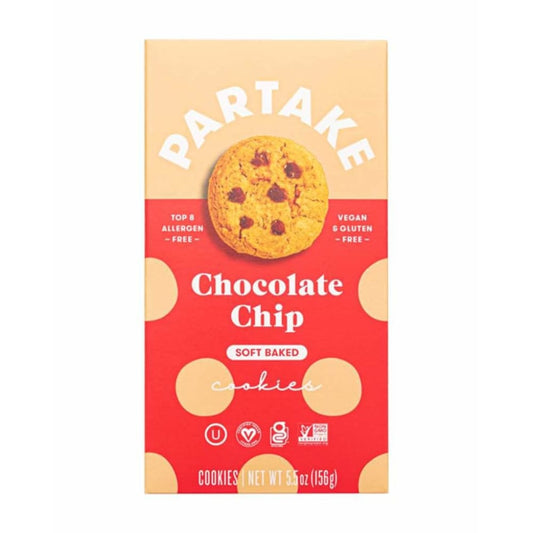 PARTAKE FOODS Partake Foods Cookie Choc Chip Soft Bke, 5.5 Oz