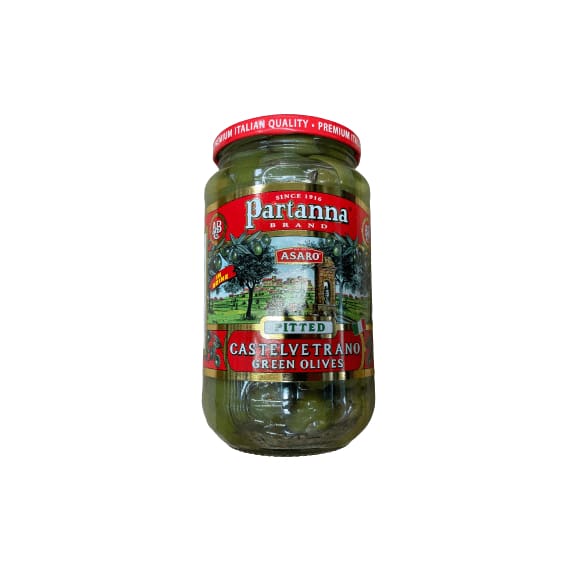 Partanna Partanna Castelvetrano Green Pitted Olives, 9 oz