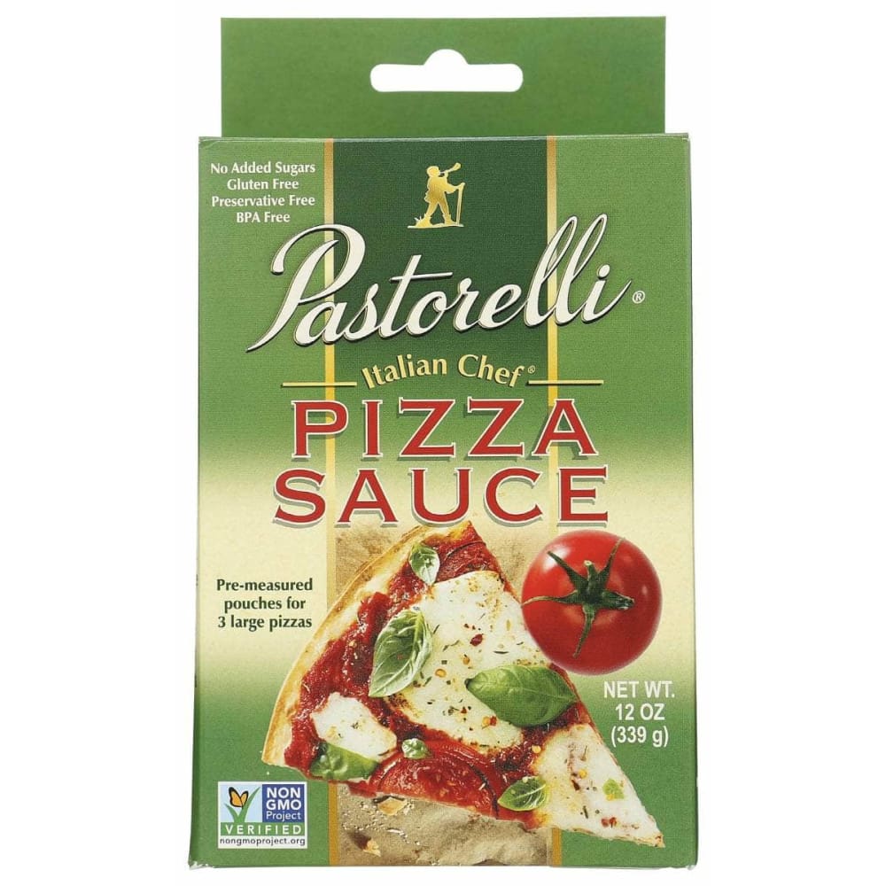 PASTORELLI Grocery > Pantry > Pasta and Sauces PASTORELLI: Sauce Pizza Ital Chf 3Pk Pouches, 15 oz