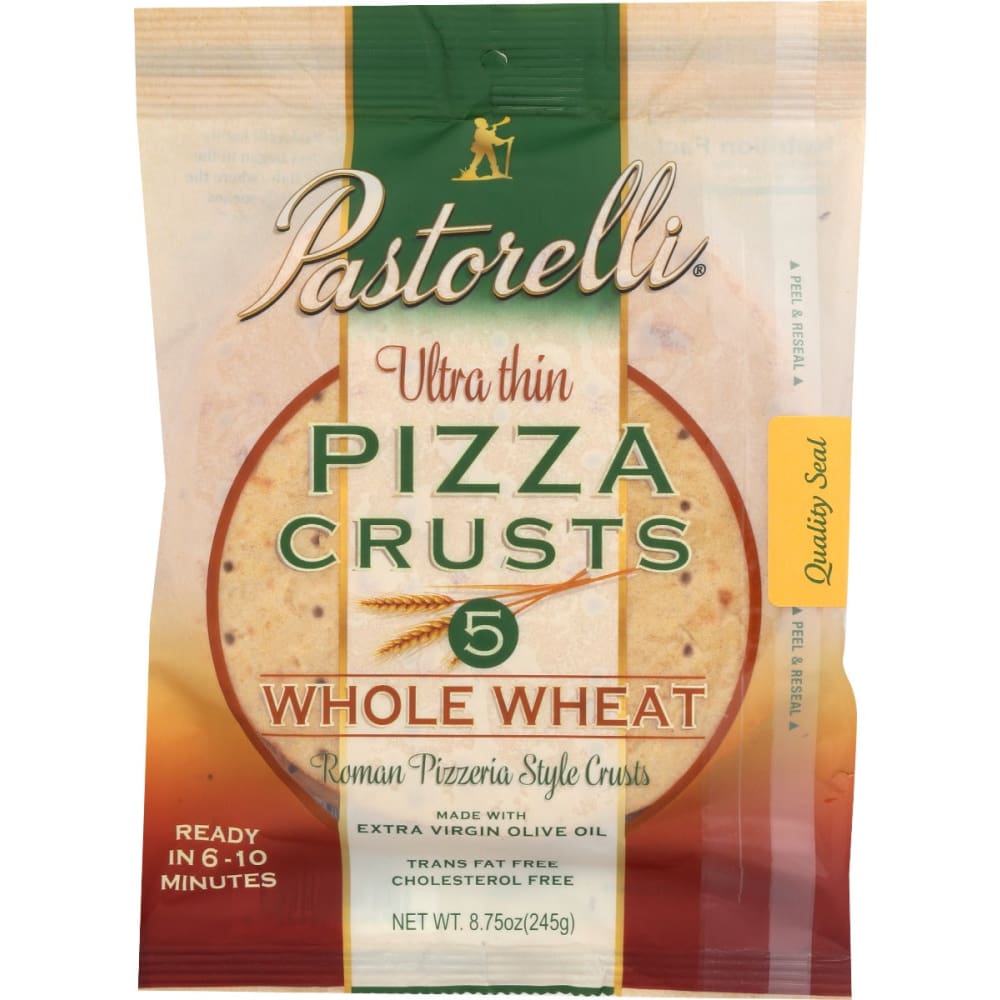 PASTORELLI: Ultra Thin Whole Wheat Pizza Crusts 8.75 oz - Grocery > Pantry - PASTORELLI