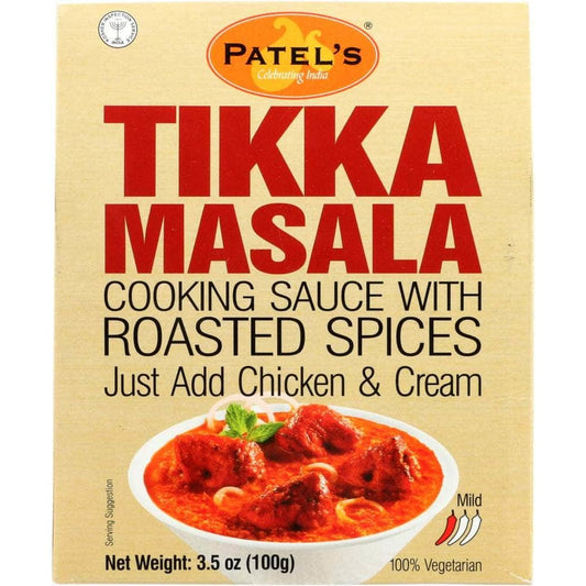 Patel Patel Sauce Tikka Masala With Roasted Spicy, 3.53 oz