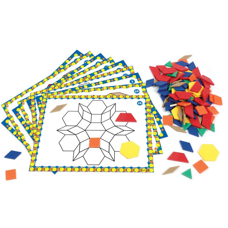 Pattern Block Design And Discover - Patterning - Learning Resources