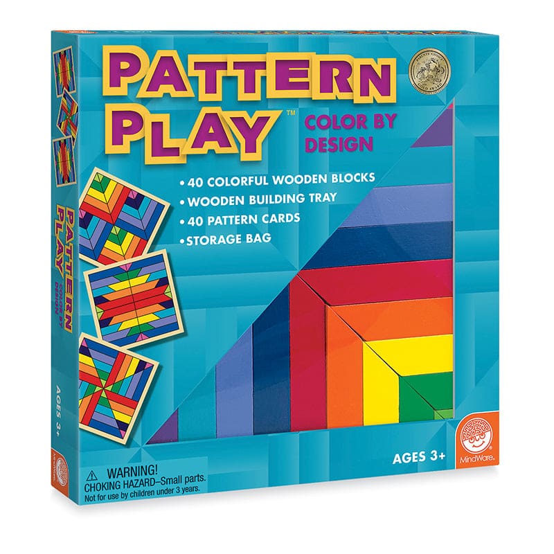 Pattern Play Age 3 & Up - Patterning - Mindware