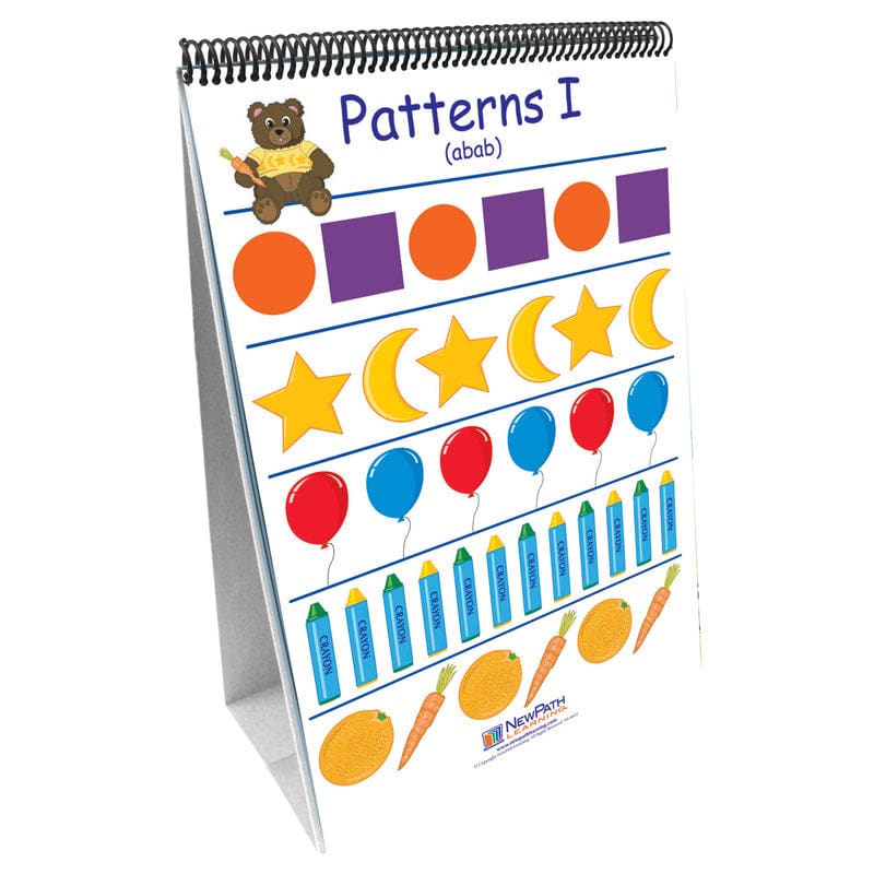 Patterns And Sorting 10 Double Sided Curriculum Mastery Flip Cht - Math - Newpath Learning