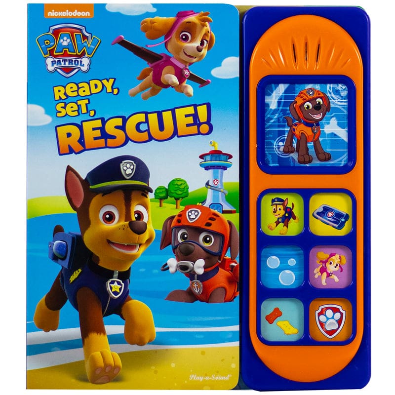 Paw Patrol Ready Set Rescue Little Sound Book (Pack of 3) - Classroom Favorites - Hachette Book Group