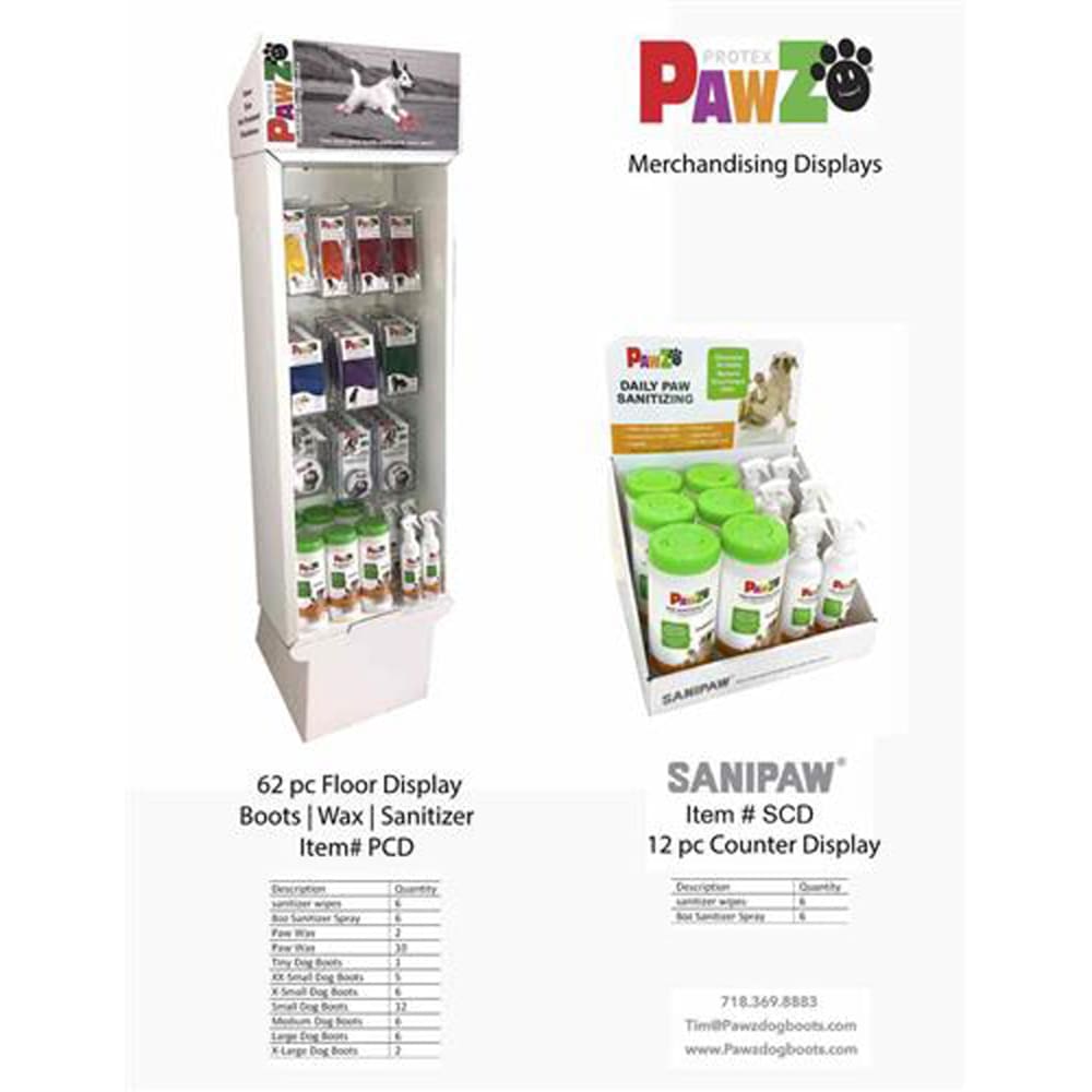 Pawz Dog Sanipaws Maxwax Display 62 Pieces - Pet Supplies - Pawz