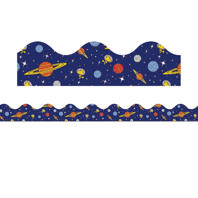 Peanuts Nasa Solar System Deco Trim Extra Wide Die Cut (Pack of 10) - Border/Trimmer - Eureka