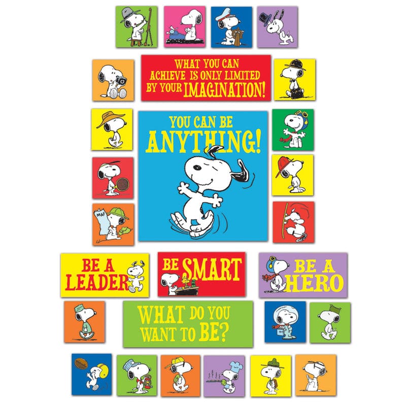 Peanuts You Can Be Anything Bb Set (Pack of 3) - Classroom Theme - Eureka