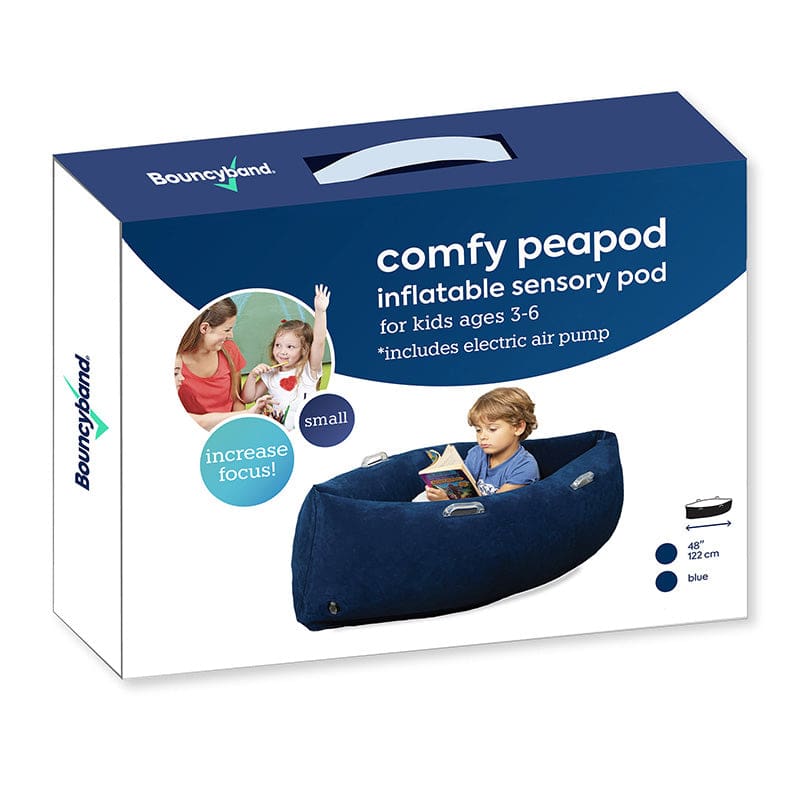 Peapod Sensory Pod 48In Blue Bouncyband - Floor Cushions - Bouncy Bands